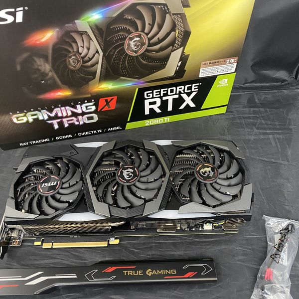 msi rtx 2080 ti gaming X trio 中古美品 Amazon | MSI GeForce RTX 2080 Ti GAMING X TRIO グラフィック