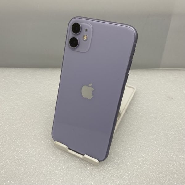 iPhone - iPhone11 128GB MWM52J/A SIMロック解除済み APPLE 〔中古〕iPhone11 128GB パープル MWM52J/A au対応 SIM