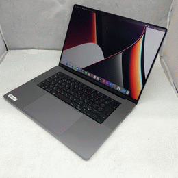 〔中古〕MacBook Pro (16-inch・M1 Pro・2021) MK183J/A スペースグレイ Apple M1 Proチップ(10コア)/16GB/512GB SSD/Apple M1 Proチップ(16コア)(中古保証3ヶ月間)