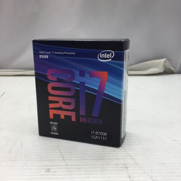 【外箱あり】intelCPU corei7-8700 BOX Amazon | Intel CPU Core i7-8700K 3.7GHz 12Mキャッシュ 6コア