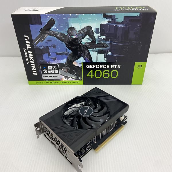 玄人志向 〔中古〕GeForce RTX 4060 GG-RTX4060-E8GB/SF（中古