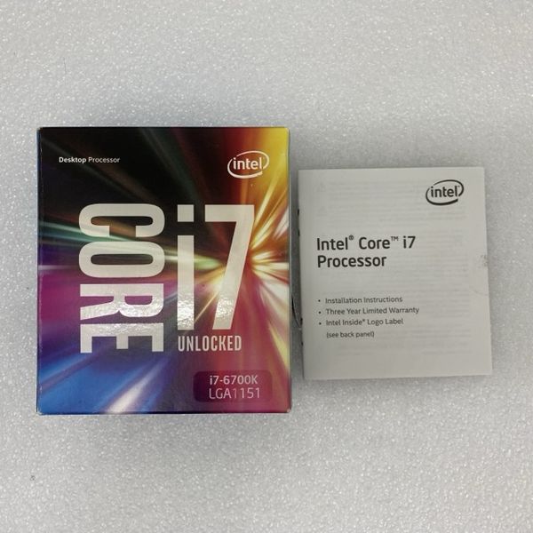 動作中古品 Intel core i-7 6700K Amazon.co.jp: Intel CPU Core i7-6700K 4GHz 8Mキャッシュ 4