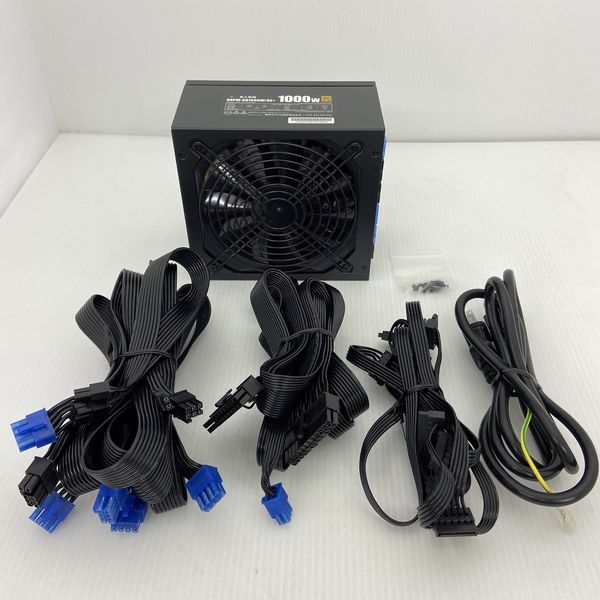 中古 - 玄人志向 KRPW-GR1000 1000W 電源ユニット KRPW-GR1000W/90+ | 80PLUS GOLD取得 ATX電源 1000W(プラグイン