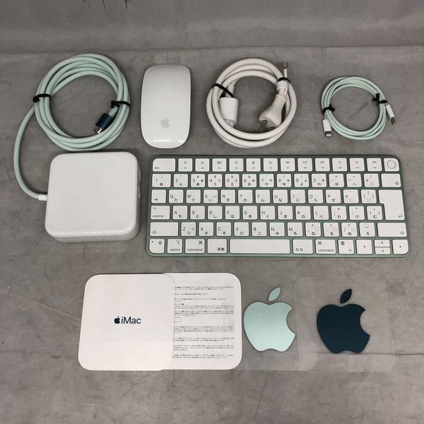 超美品◎iMac M1 24インチ 8GB 512GB グリーン セット Apple iMac 24