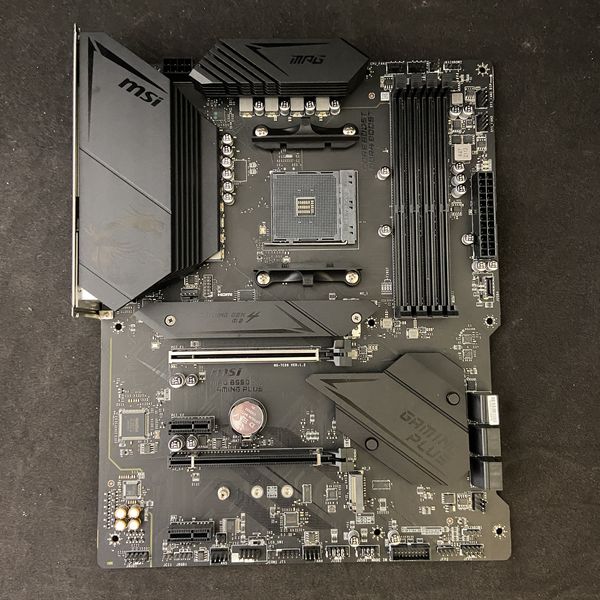 ほぼ未使用 MSI MPG B550 GAMING PLUS 保証残有り MSI 〔中古〕MPG B550 GAMING PLUS（中古保証1ヶ月間