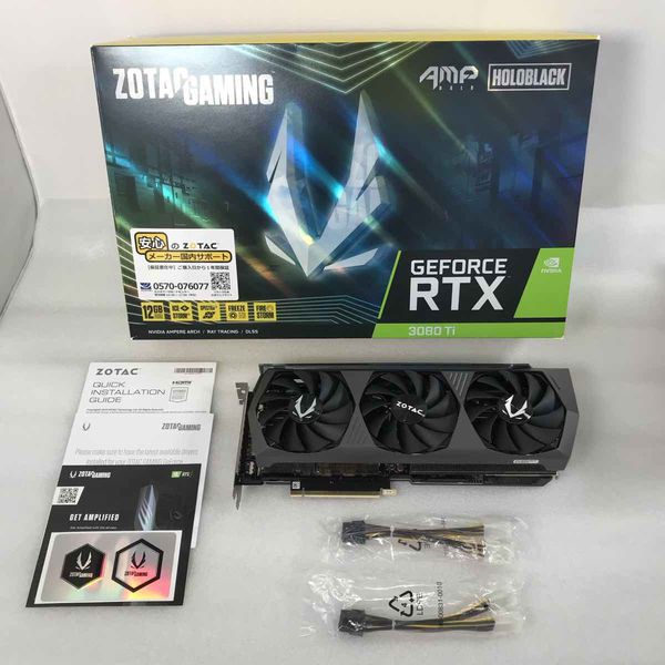 RTX 3080Ti zotac 中古品 ZOTAC 〔中古〕GeForce RTX 3080Ti AMP Holo ZT-A30810F-10P