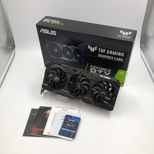 ASUS 〔中古〕TUF-RTX3070TI-O8G-GAMING（中古保証1ヶ月間