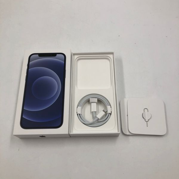 APPLE 〔中古〕iPhone12 64GB ブラック MGHN3J/A au対応 SIM
