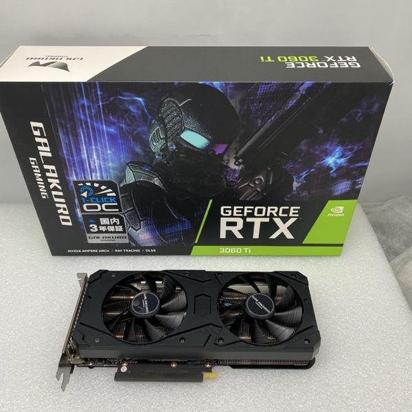【中古】 ハードコア １/白夜書房 玄人志向 〔中古〕GeForce RTX 3060Ti GG-RTX3060Ti-E8GB/DF