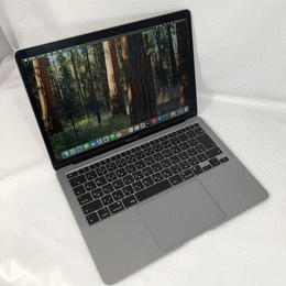 〔中古〕MacBook Air (M1・2020) MGN63J/A スペースグレイ Apple M1 8コア CPU/8GB/256GB SSD/Apple M1 7コア GPU(中古保証3ヶ月間)