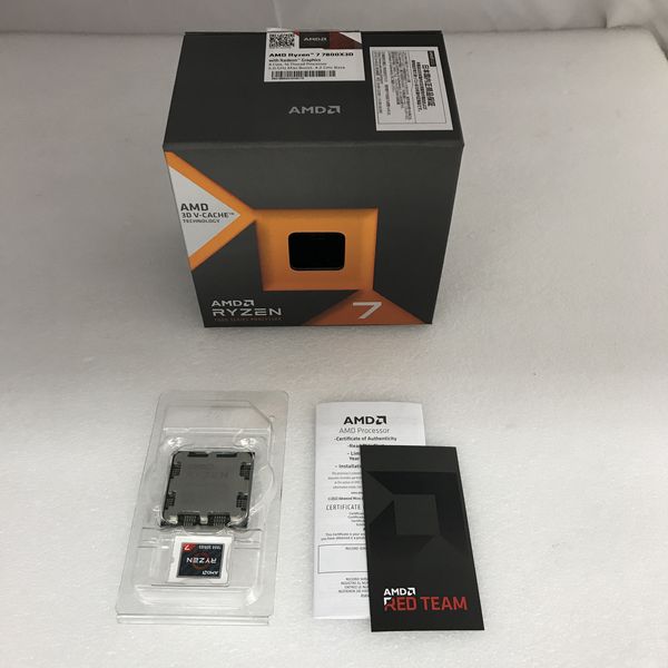 AMD 〔中古〕Ryzen7 7800X3D BOX（中古保証1ヶ月間） | パソコン
