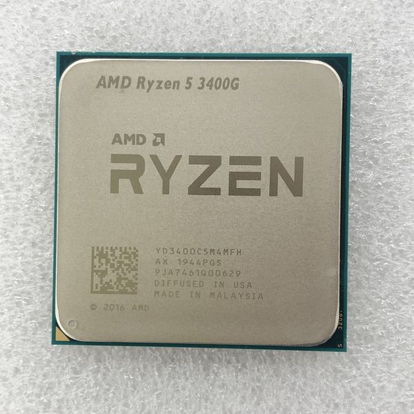 AMD ryzen 5 3400G （中古） AMD 〔中古〕Ryzen5 3400G BOX（中古保証1ヶ月間） | パソコン