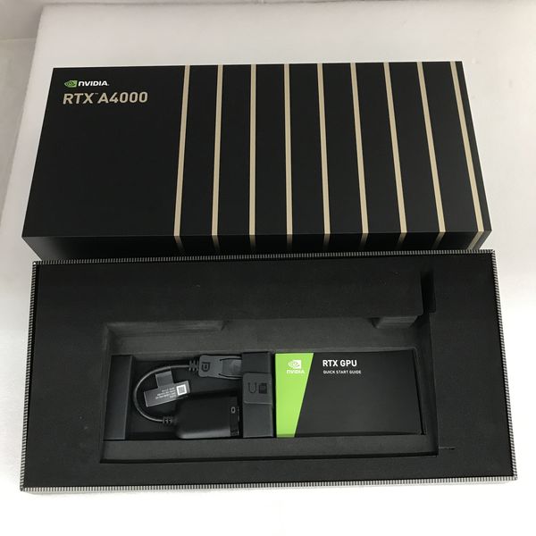 ELSA 〔中古〕NVIDIA RTX A4000 ENQRA4000-16GER（中古保証1ヶ月