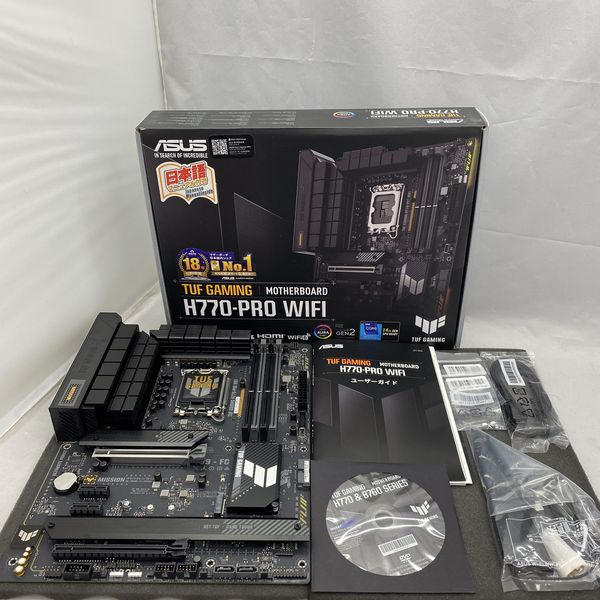 ASUS TUF GAMING H770-PRO WIFI ジャンク品 ASUS 〔中古〕TUF-GAMING H770-PRO WIFI（中古保証1ヶ月間