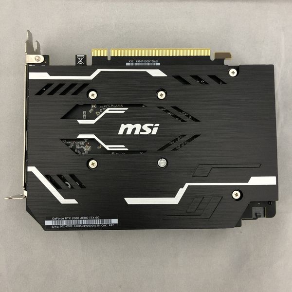 MSI 〔中古〕GeForce RTX2060 AERO ITX 6GB（中古保証1ヶ月間