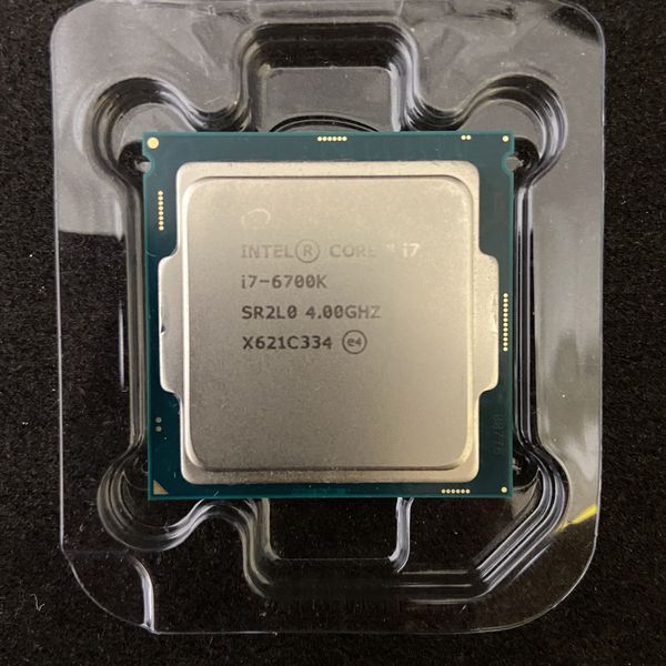 PCパーツ Intel CPU Core i7 6700K Intel Core i7-6700K LGA 1151 CPU Processor 4GHz 8MB Quad