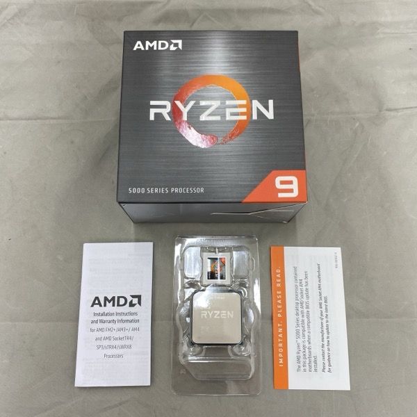 AMD 〔中古〕Ryzen9 5900X BOX（中古保証1ヶ月間） | パソコン