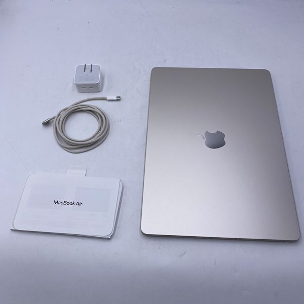 Macbook Air(M2) 512GB/8GB スターライト付属品完備 MacBook Air M2 512GB [新品同樣] スターライト Appleの保証