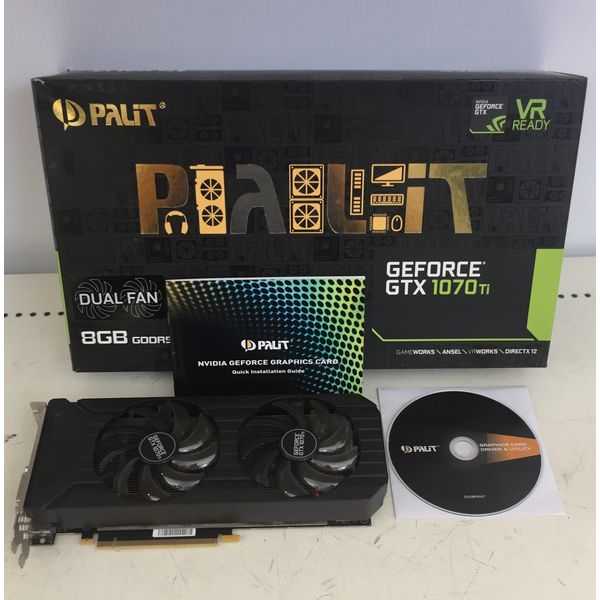 Palit GTX1070Ti dual 8GB 動作品 PALIT|グラフィックボード/GTX1070TI DUAL 8GB|HARDOFFオフ