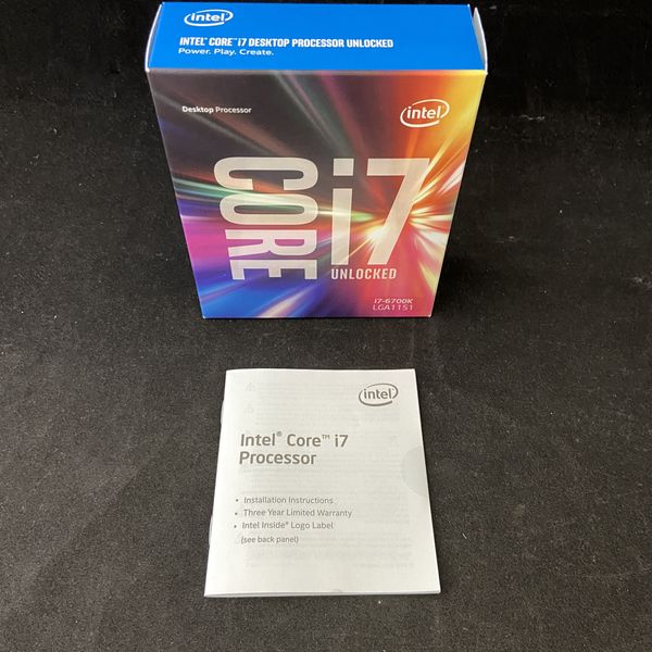 Intel 〔中古〕インテル® Core™ i7 プロセッサー -6700K BOX