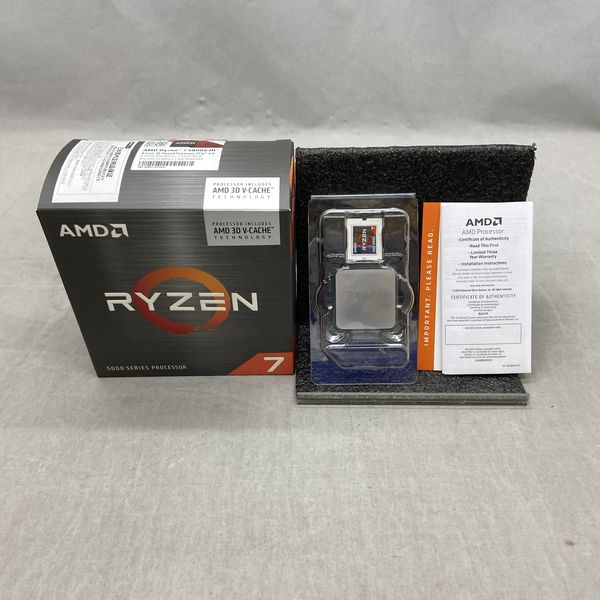 Ryzen 7 5800X3D 保証有 納品書付 AMD 〔中古〕Ryzen7 5800X3D BOX（中古保証1ヶ月間） | パソコン