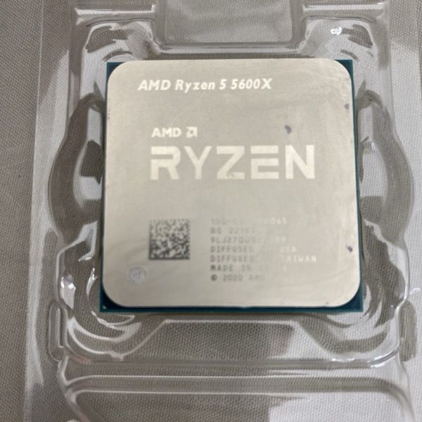 AMD Ryzen 5 5600X 新品未開封 Ryzen 5 5600X 新品未開封 バルク品