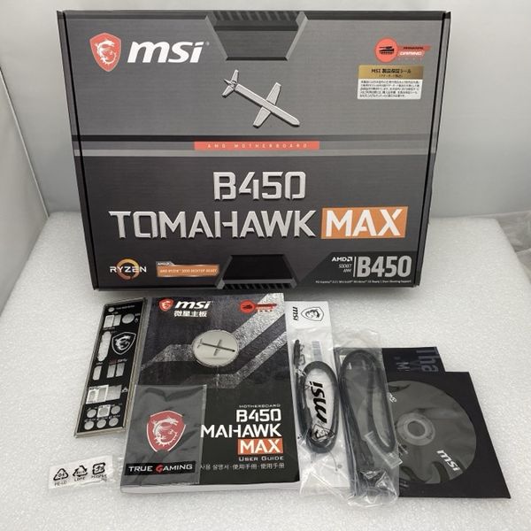 エルゴラ 新品未使用‼ MSI B450 TOMHAWK MAX B450 TOMAHAWK MAX | Motherboard | MSI Global