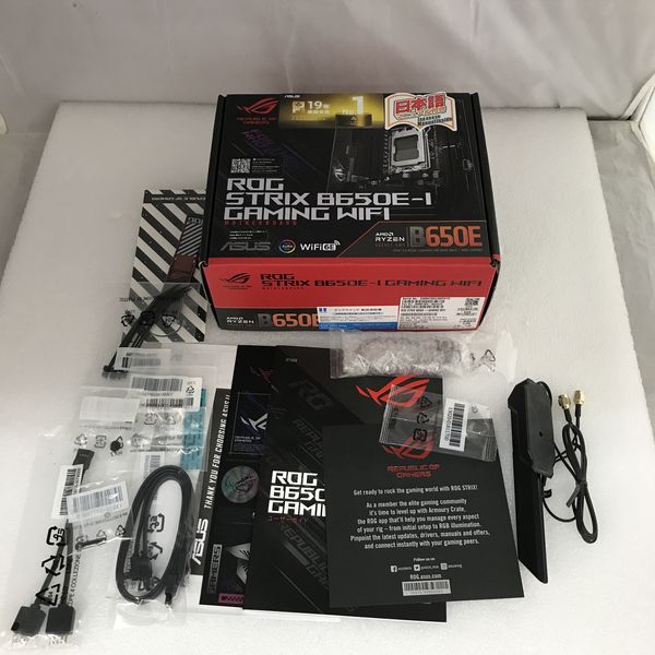 ASUS 〔中古〕ROG STRIX B650E-I GAMING WIFI（中古保証1ヶ月間