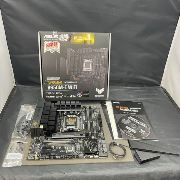 ASUS B650M-E WIFI マザーボード 中古品 ASUS 〔中古〕TUF GAMING B650M-E WIFI（中古保証1ヶ月間