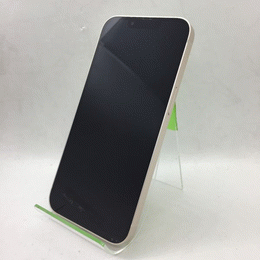 〔中古〕iPhone13 256GB スターライト MLNJ3J/A SIMフリー版(中古保証1ヶ月間)