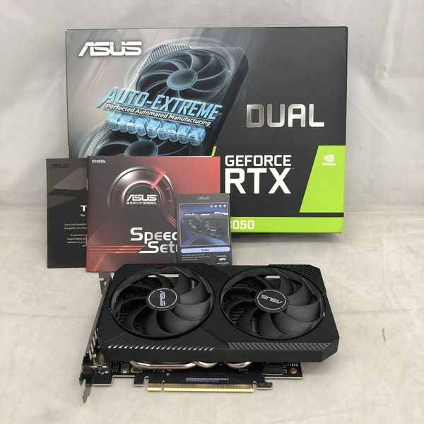 ASUS 〔中古〕GeForce RTX 3050 DUAL-RTX3050-O8G（中古保証1