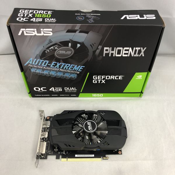 【中古】ASUS PH-GTX1650-O4G ASUS 〔中古〕PH-GTX1650-O4G（中古保証1ヶ月間） | パソコン