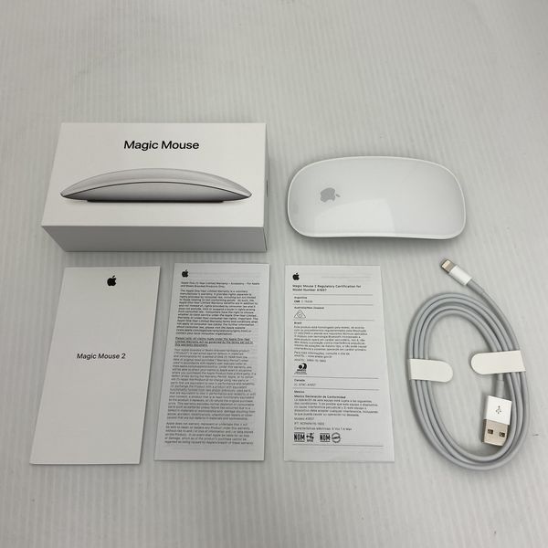 APPLE 〔中古〕Magic Mouse2 MLA02J/A シルバー（中古保証1ヶ月間