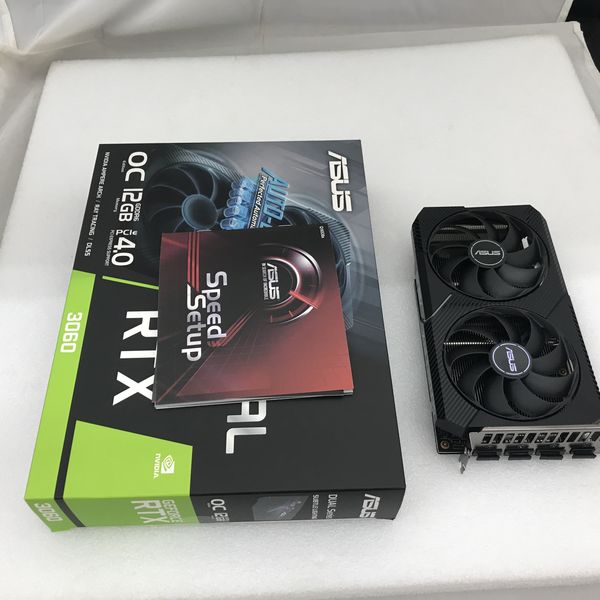 ASUS DUAL GeForce RTX 3060 OC 8GB 中古 ASUS Dual GeForce RTX 3060 8GB GDDR6 | Graphics Card| ASUS
