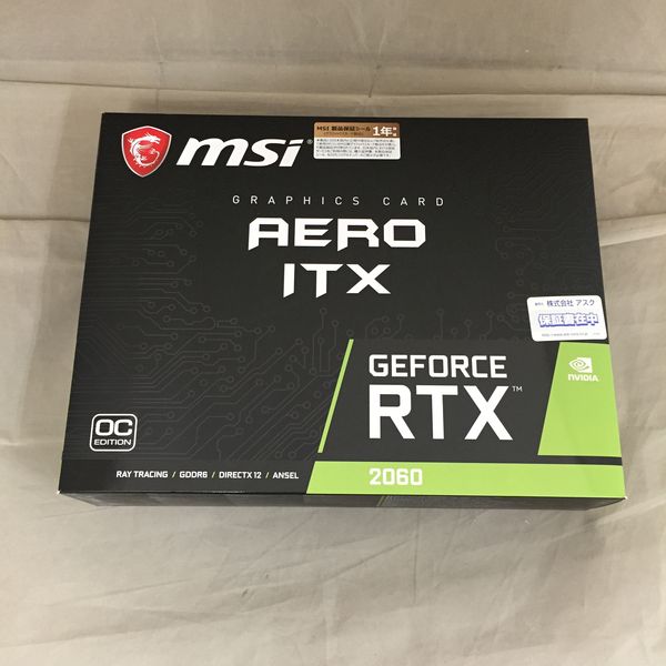 MSI 〔中古〕GeForce RTX 2060 AERO ITX 6G OC（中古保証1ヶ月間