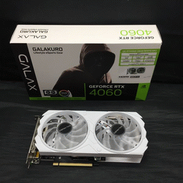 玄人志向 〔中古〕GK-RTX4060-E8GB/WHITE/DF2（中古保証1ヶ月間