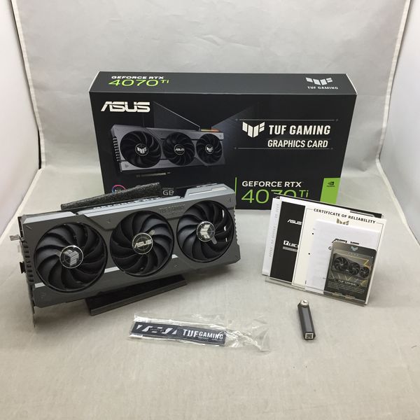 TUF GAMING GEFORCE RTX4070Ti　中古 中古ASUS TUFゲーミングGeForce RTX 4070 Ti 12GB GDDR6X OC