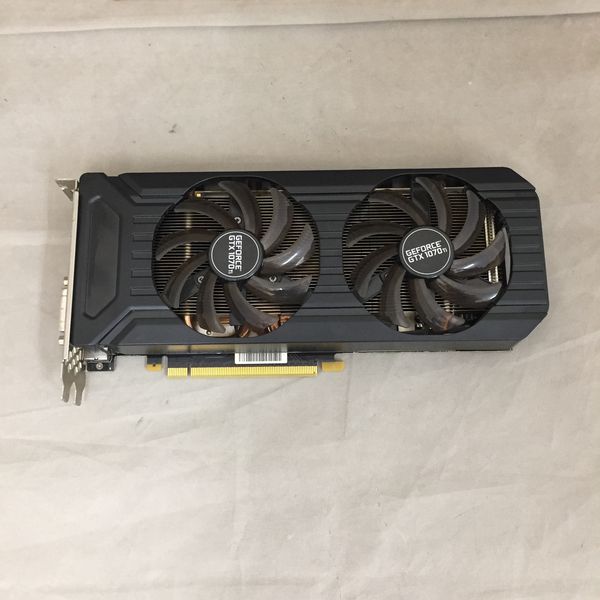 Palit 〔中古〕GeForce GTX 1070Ti DUAL 8G GDDR5（中古保証1