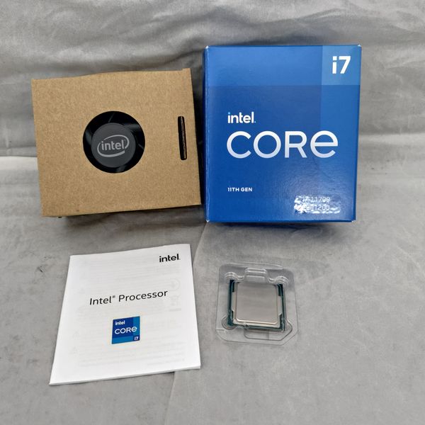 Core i7 11700 BOX 新品・未開封品 Intel 〔中古〕インテル® Core™ i7-11700 プロセッサー BOX