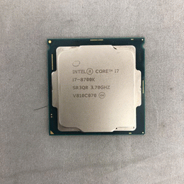 【取り出し品】CPU Intel core i7 8700 中古 Intel Core i7-8700T CPU SR3WX 2.40GHz LGA1151 Socket 8th
