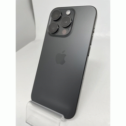 APPLE 〔中古〕iPhone15Pro 128GB ブラックチタニウム MTU73J/A SIM