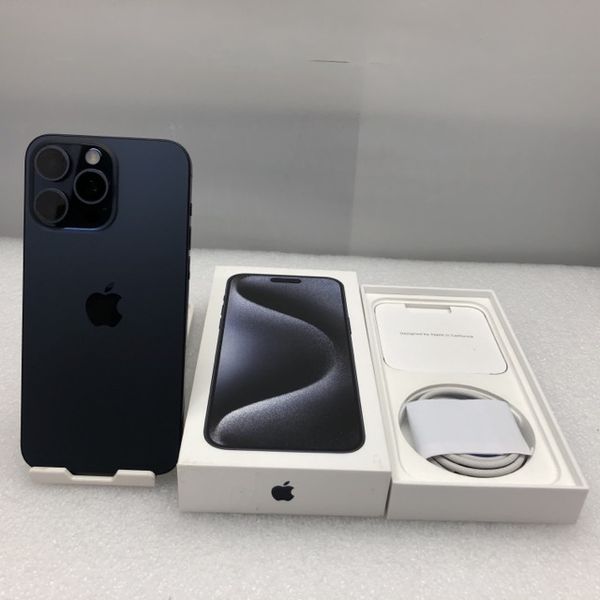 APPLE 〔中古〕iPhone15ProMax 256GB ブルーチタニウム MU6T3J/A