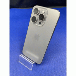APPLE 〔中古〕iPhone15Pro 128GB ナチュラルチタニウム MTU93J/A SIM