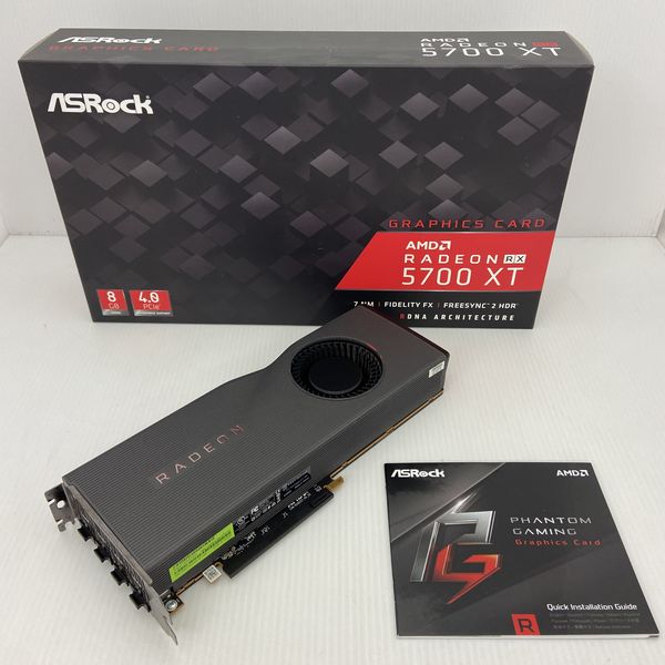 Radeon RX 5700xt 中古 ASRock 〔中古〕Radeon RX 5700 XT 8G（中古保証1ヶ月間） | パソコン