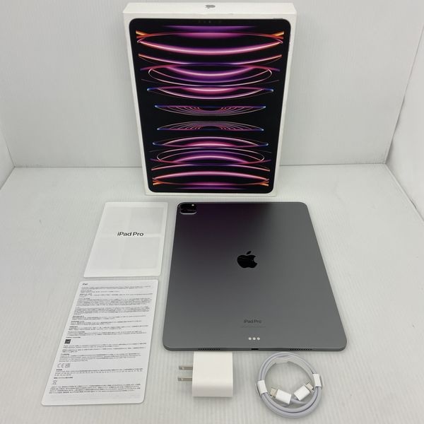 APPLE 〔中古〕iPadPro12.9第6WiFi128グレイMNXP3（中古保証3ヶ月間