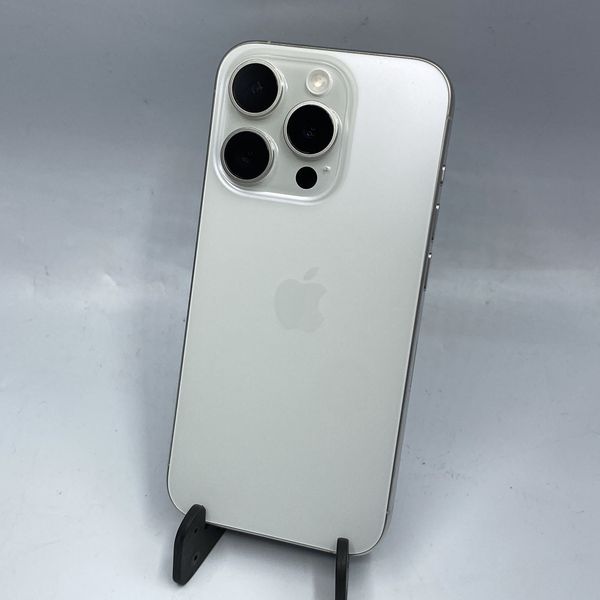 APPLE 〔中古〕iPhone15Pro 128GB ホワイトチタニウム MTU83J/A SIM