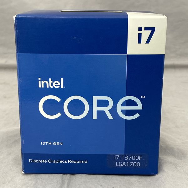 Intel Core i7-13700F【中古】 Intel 〔中古〕インテル® Core™ i7-13700F プロセッサー BOX（中古保証