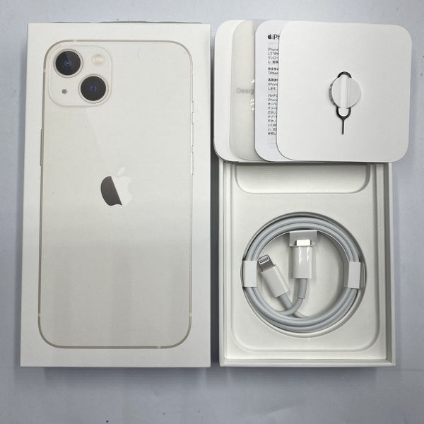APPLE 〔中古〕iPhone13 128GB スターライト MLND3J/A SIMフリー版