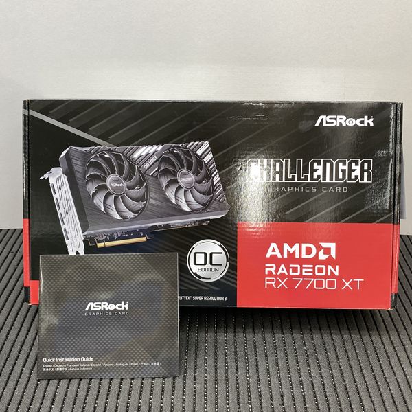 ASRock 〔中古〕RX7700XT CL 12GO（中古保証1ヶ月間） | パソコン工房