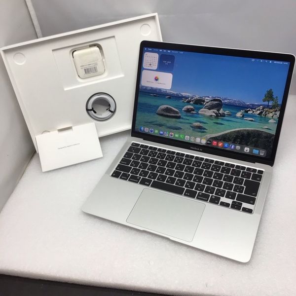 【美品】【82%】M1 MacBook Air 2020 8GB シルバー APPLE 〔中古〕MacBook Air (M1・2020) MGN93J/A シルバー Apple M1 8